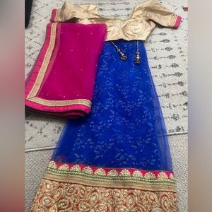 Elegant Embroidered Lehenga